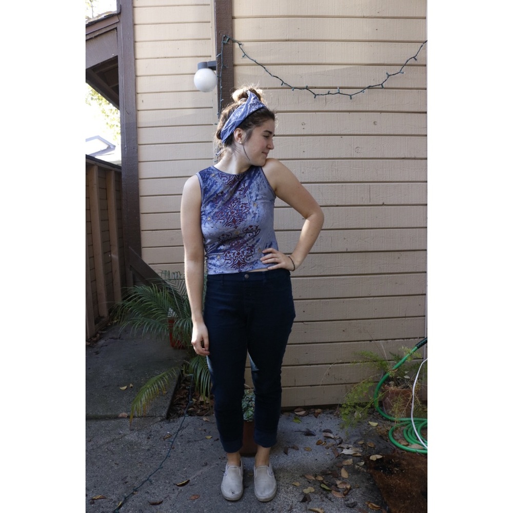 Purple Velvet Tank!